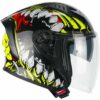 Casco Moto Jet CGM 127X DEEP FREAKER Nero Giallo fluo
