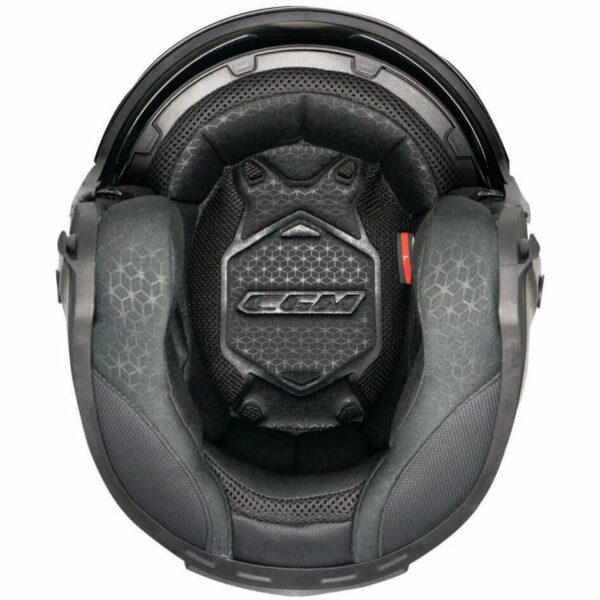 Casco Moto Jet CGM 127X DEEP FREAKER Nero Rosso opaco