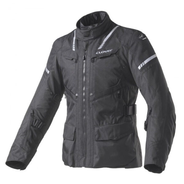 Giacca CLOVER Moto Uomo 3 Strati Savana 3 Wp Nero