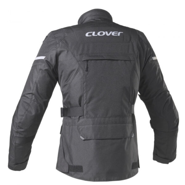 GIACCA CLOVER MOTO DONNA 3 STRATI SAVANA 3 WP NERO