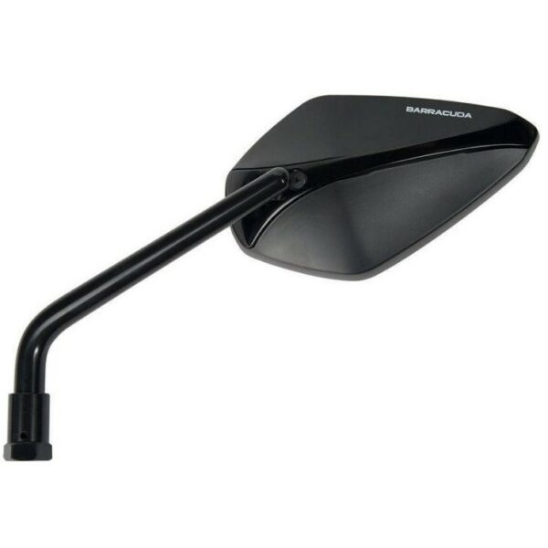 COPPIA SPECCHI MOTO BARRACUDA A-VERSION NERO RETROVISORI