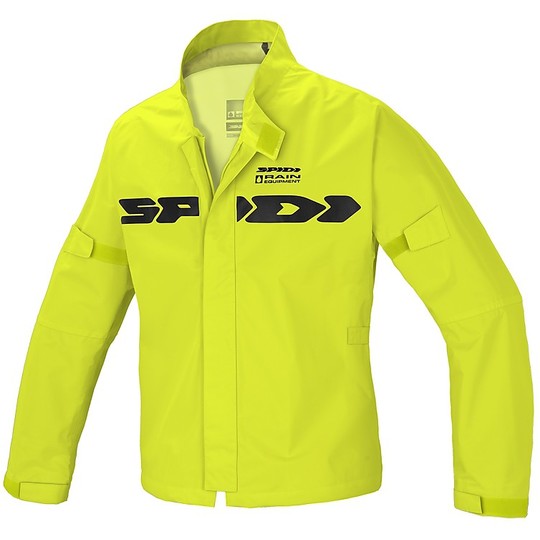 GIACCA SPIDI ANTIPIOGGIA SPORT RAIN GIALLO FLUO X85