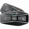 INTERFONO MOTO CELLULARE LINE U-COM 4 KIT COPPIA (X 2 CASCHI)