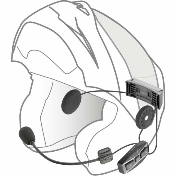 INTERPHONE MOTO CELLULAR LINE U-COM 4 SINGOLO ( X 1 CASCO )