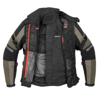 Giacca Moto Spidi 4 Season Evo H2Out Verde Militare