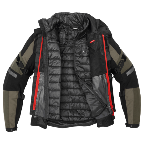 Giacca Moto Spidi 4 Season Evo H2Out Verde Militare