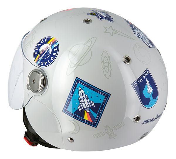 Casco Bambino/a Sifam S775 Space Explorer Child - GRIGIO