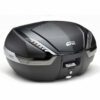 Bauletto Top Case Monokey Moto Givi V47NN Con Catadiottri Fumè Inserto Carbon Look