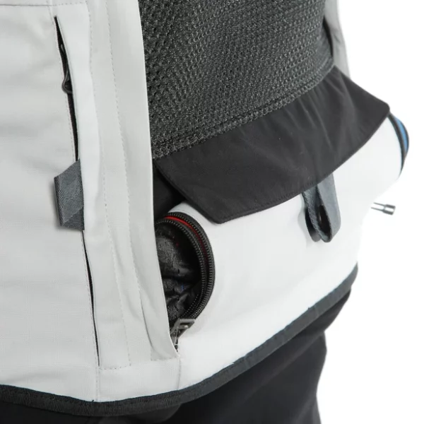 GIACCA DAINESE D-EXPLORER 2 GORE-TEX GLACIER-GRAY / BLUE / LAVA-RED / BLACK