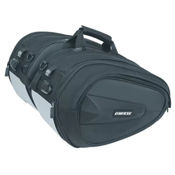Borse Moto Laterali Espandibili Dainese D-Saddle Stealth Nero