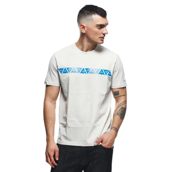 MAGLIA DAINESE T-SHIRT STRIPES DIRECTOIRE-BLUE