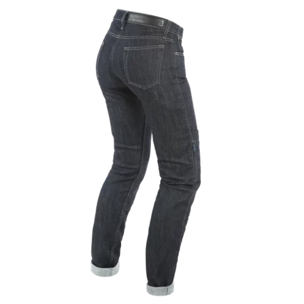 JEANS MOTO DONNA DAINESE  DENIM SLIM LADY BLU