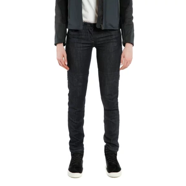 JEANS MOTO DONNA DAINESE  DENIM SLIM LADY BLU