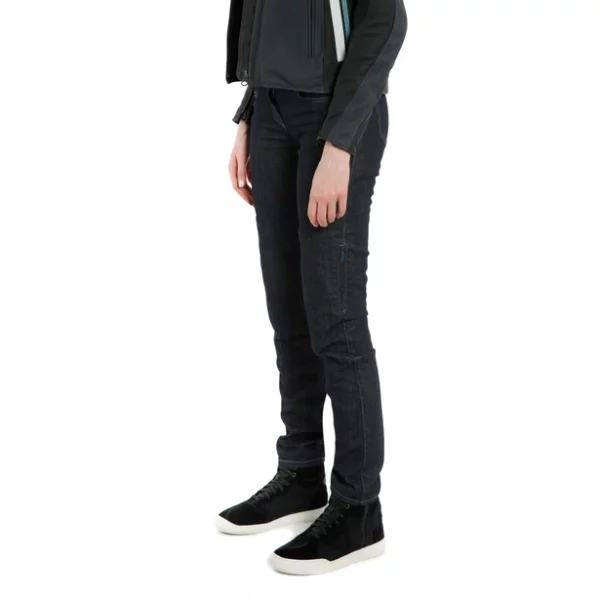 JEANS MOTO DONNA DAINESE  DENIM SLIM LADY BLU