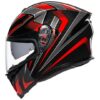CASCO MOTO AGV K5 S MULTI HURRICANE 2.0 BLACK RED