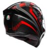 CASCO MOTO AGV K5 S MULTI HURRICANE 2.0 BLACK RED