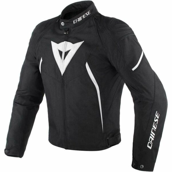 GIUBBOTTO MOTO DAINESE IN TESSUTO AVRO D2 NERO BIANCO