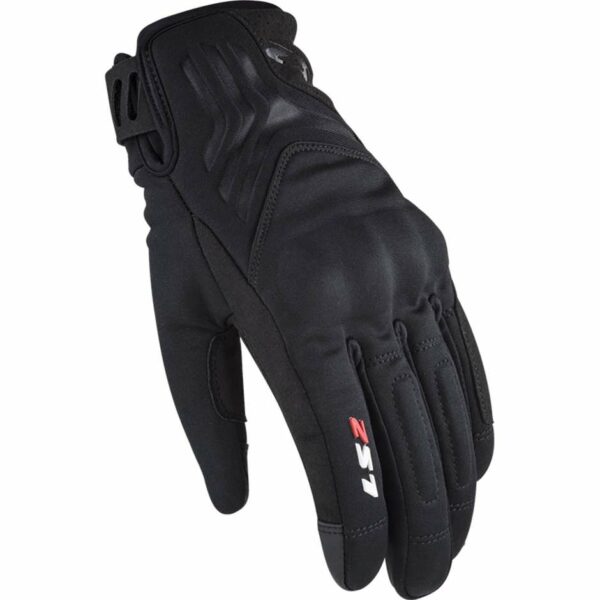 GUANTI MOTO LS2 DONNA INVERNALI IMPERMEABILE JET 2 NERO