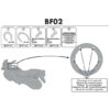 Kit Attacco Per Borsa Kappa BF02 Per Tanklock
