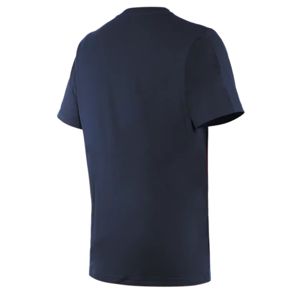 MAGLIA DAINESE T-SHIRT BLACK-IRIS/WHITE