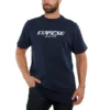 MAGLIA DAINESE T-SHIRT BLACK-IRIS/WHITE