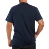 MAGLIA DAINESE T-SHIRT BLACK-IRIS/WHITE