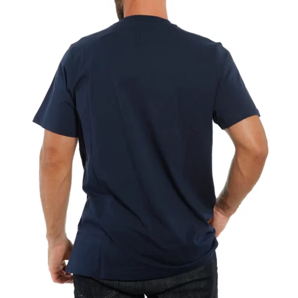 MAGLIA DAINESE T-SHIRT BLACK-IRIS/WHITE