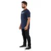 MAGLIA DAINESE T-SHIRT BLACK-IRIS/WHITE