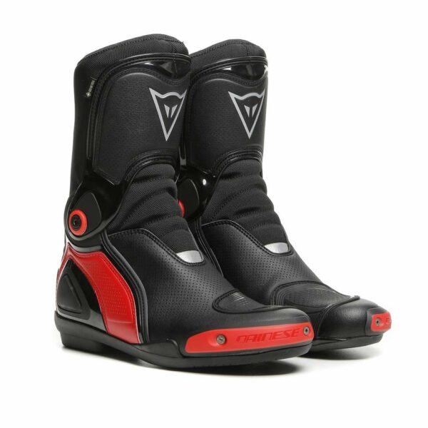 Stivali Moto in Gore-Tex Dainese SPORT MASTER GORE-TEX Nero Rosso Fluo