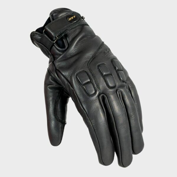 GUANTI MOTO IN PELLE IMPERMEABILE LS2 JAZZ NERO