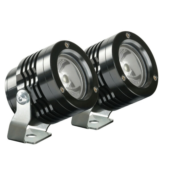 COPPIA FARI O-LUX AUSILIARI A LED, LUCE FOCALIZZATA, 18 W