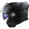 Casco Modulare In HPFC Omologato P/J Ls2 FF901 ADVANT X Solid Nero Opaco