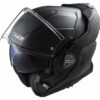 Casco Modulare In HPFC Omologato P/J Ls2 FF901 ADVANT X Solid Nero Opaco