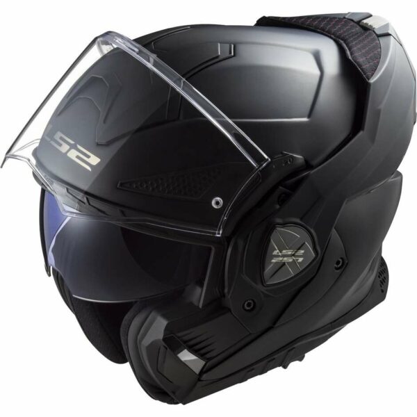 Casco Modulare In HPFC Omologato P/J Ls2 FF901 ADVANT X Solid Nero Opaco