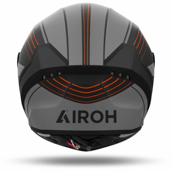 Casco Moto Integrale Airoh CONNOR ACHIEVE Arancio Opaco