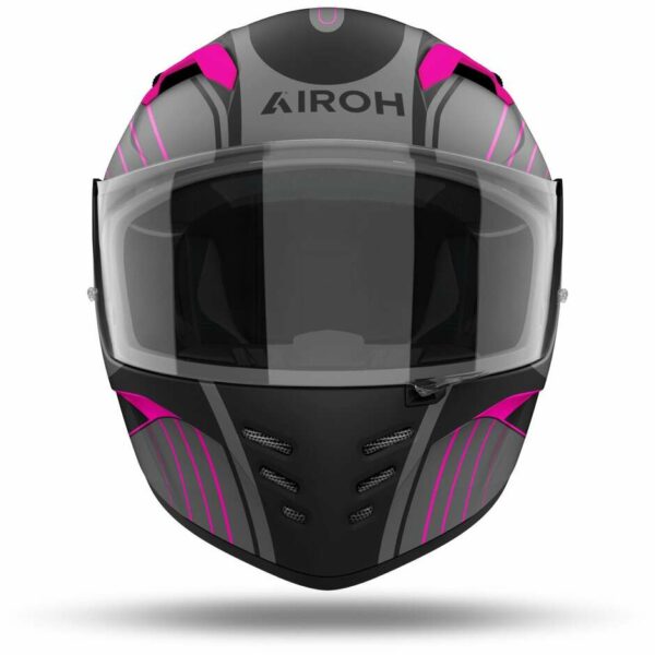 Casco Moto Integrale Airoh CONNOR ACHIEVE Rosa Opaco
