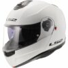 Casco LS2 FF908 P/J Moto Modulare STROBE II Solid Bianco