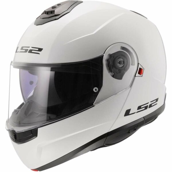 Casco LS2 FF908 P/J Moto Modulare STROBE II Solid Bianco