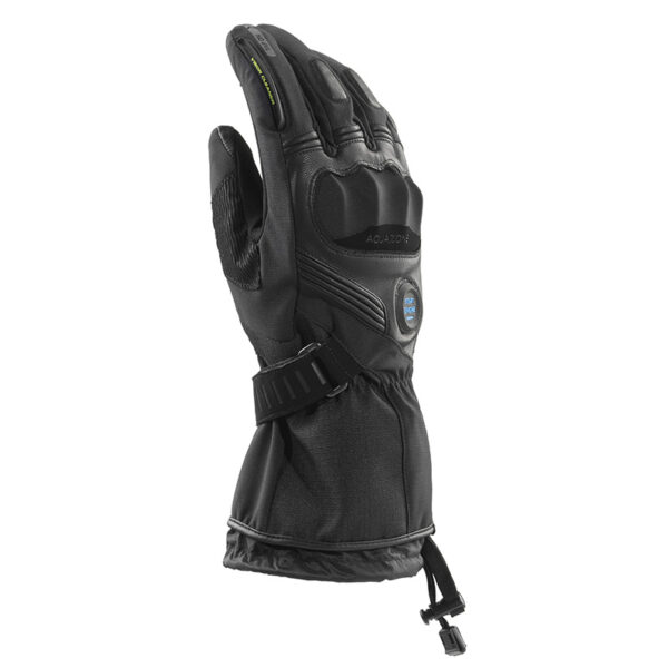 Guanti Moto Riscaldati Clover Polar WP Nero