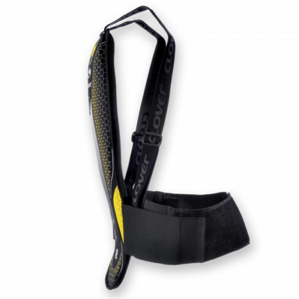 Protettore Clover Moto  Back Pro 5 Nero Giallo