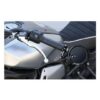 Coppia Specchietti Moto da Manubrio Lampa 90491 Dernier Nero