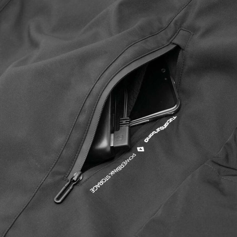 Tucano Urbano Piega Nero XL – Winterhandschuh, Touchscreen-tauglich, Mit Wildleder-Palm