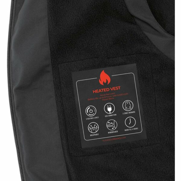 Gilet Moto Termico Tucano Urbano TOPWARM GILET NERO