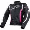Giubbotto Moto Tecnico Sportivo LS2 Gate Lady Nero Rosa Certificato