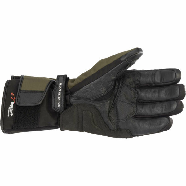 Guanti Moto Touring Alpinestars DENALI AEROGEL DRYSTAR Nero Forest Giallo FLuo