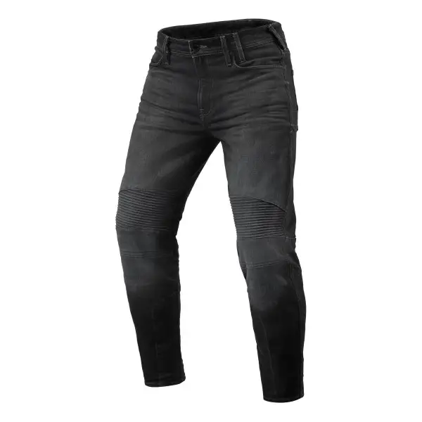 Jeans Moto Rev'it Moto 2 TF Grigio Scuro Slavato L34