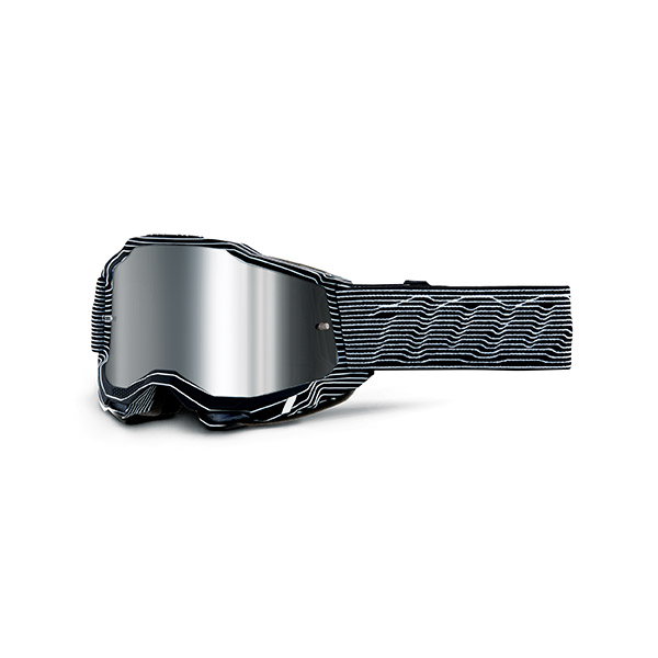 MASCHERA 100% ACCURI 2 SILO - LENTE A SPECCHIO ARGENTO
