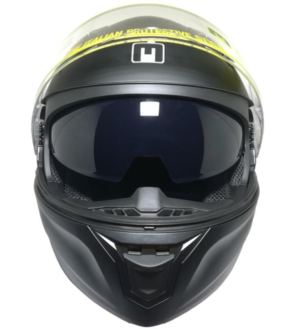 Casco Moto Modulare MPH RAPTOR NERO OPACO H6LD101