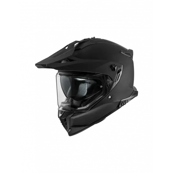 Casco Moto Integrale Touring Premier DISCOVERY U9BM in fibra Nero opaco