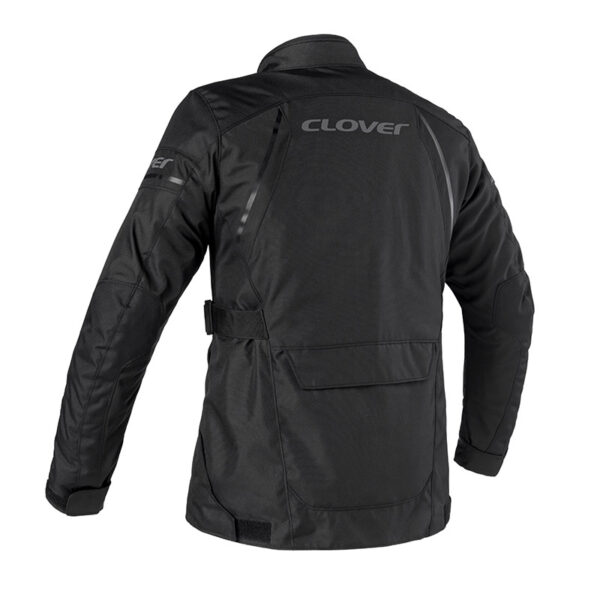 Giacca Moto Uomo Clover Storm 4 WP Nero